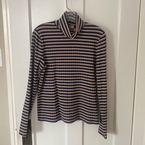 Madewell striped turtleneck sz XL